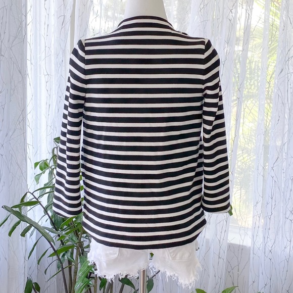 Kate Spade - Girls Striped Swing Jacket - Picture 2 of 6